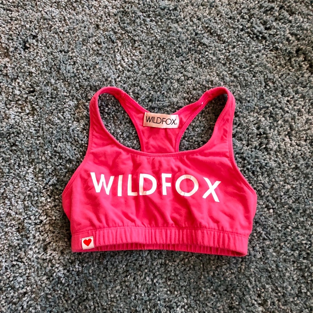 WildFox Sports Bra Pink-Med